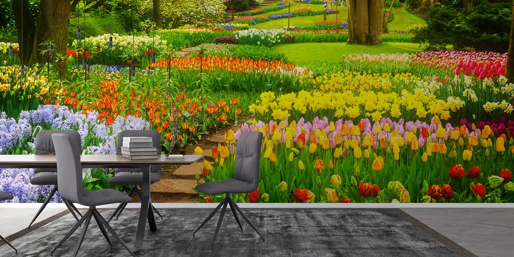 Çiçek Bahçesi Duvar Kağıdı 12948