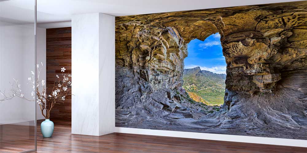 Kayalık Mağara Manzarası Duvar Kağıdı 12783