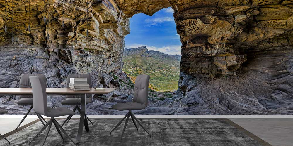 Kayalık Mağara Manzarası Duvar Kağıdı 12783