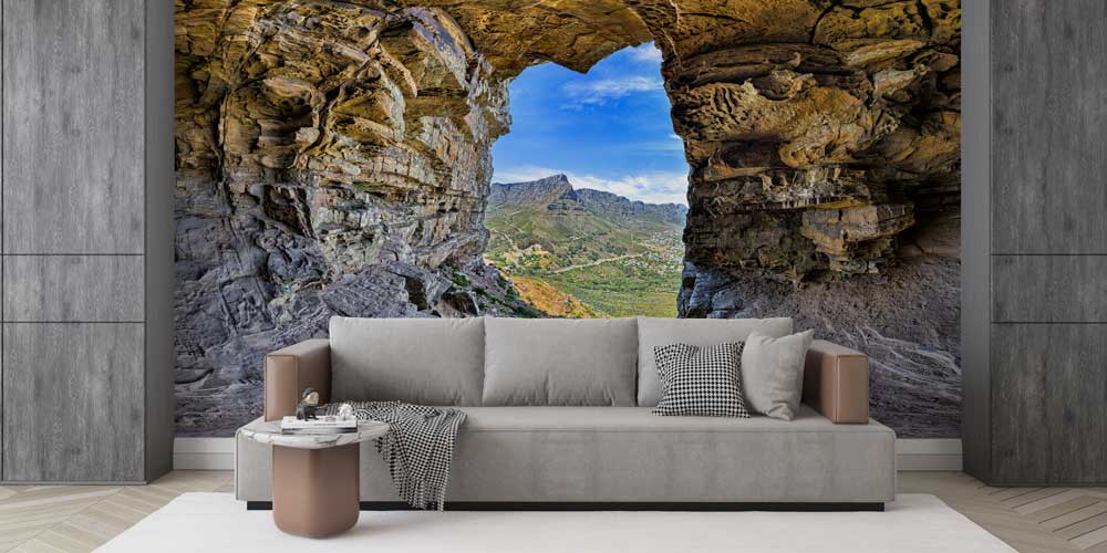 Kayalık Mağara Manzarası Duvar Kağıdı 12783