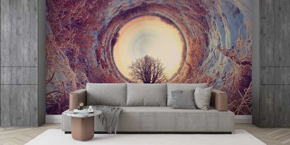 Optik Manzara Tüneli Duvar Kağıdı 12936