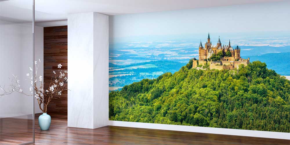Hohenzollern Kalesi Manzaralı Avrupa Duvar Kağıdı 13071