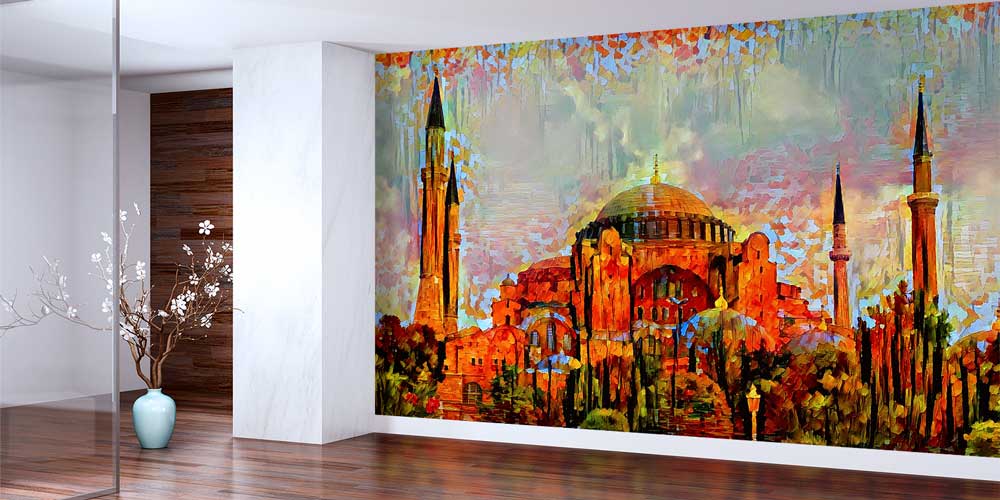 Ayasofya Sanatsal Yorum Duvar Kağıdı 11552
