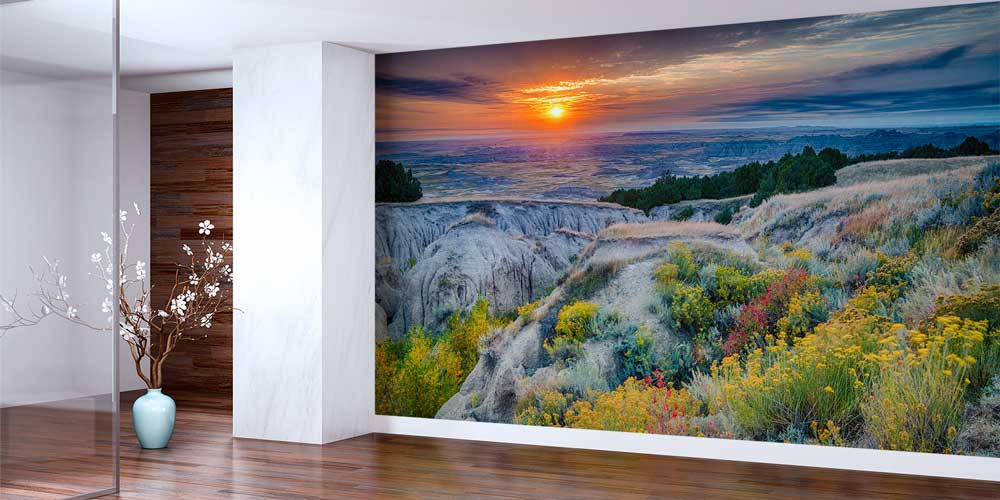 Gün Batımı Panorama Duvar Kağıdı 12802