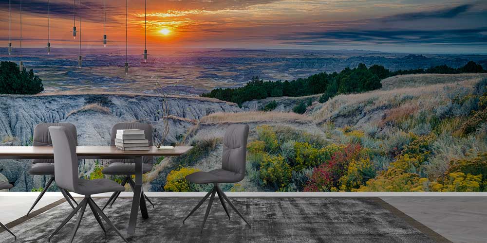 Gün Batımı Panorama Duvar Kağıdı 12802