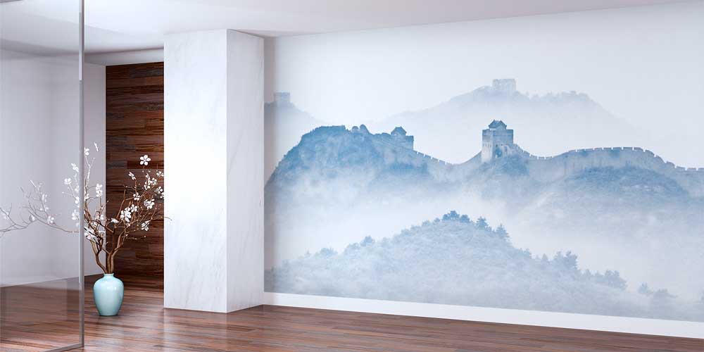 Sisli Çin Seddi Manzarası Duvar Kağıdı 12829