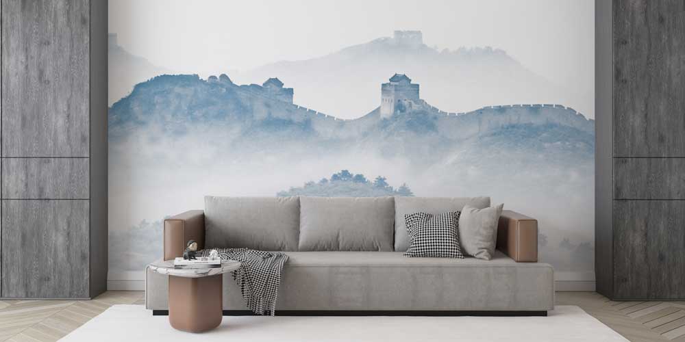 Sisli Çin Seddi Manzarası Duvar Kağıdı 12829