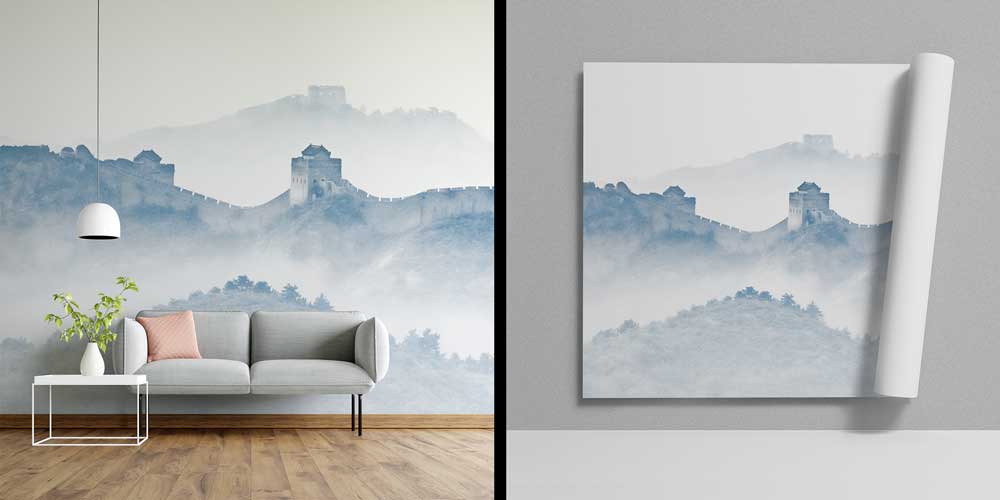 Sisli Çin Seddi Manzarası Duvar Kağıdı 12829