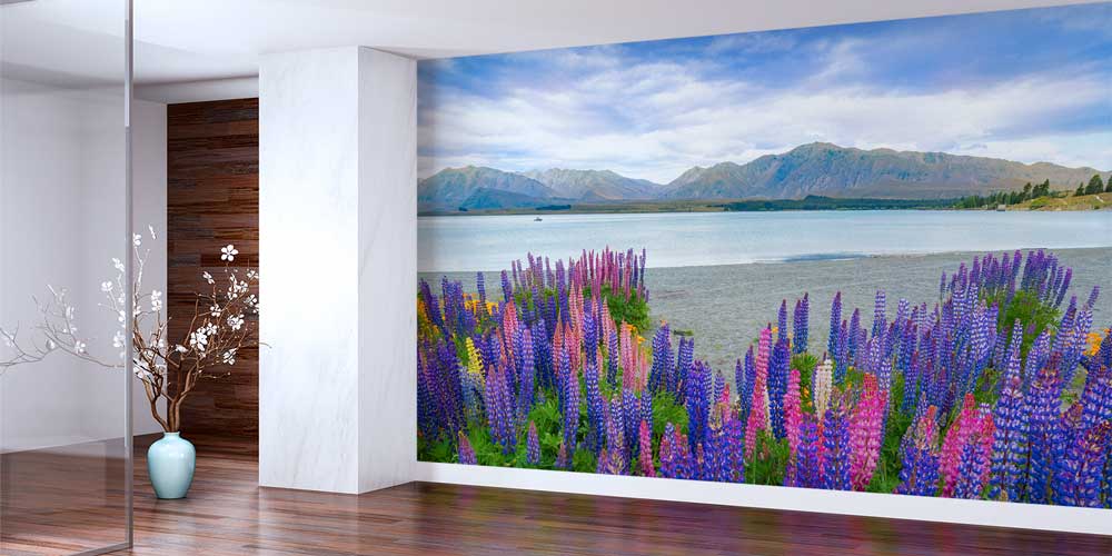 Dağ Gölü Çiçekleri Duvar Kağıdı 12968