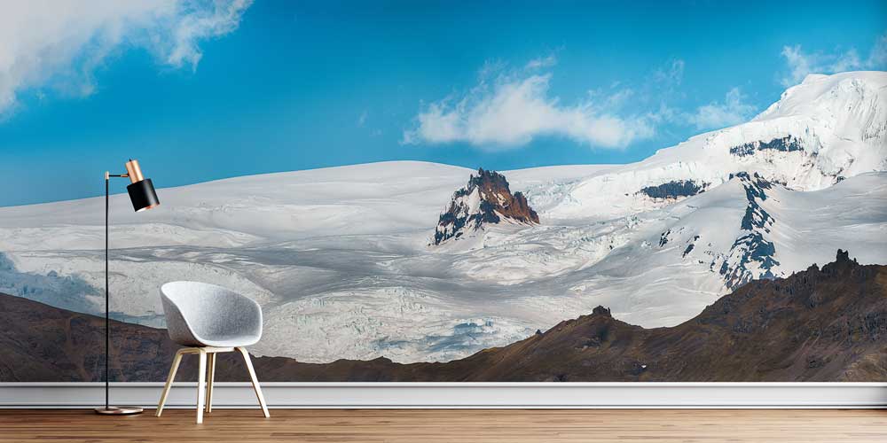 Buzul ve Karla Kaplı Dağlar Duvar Kağıdı 13068