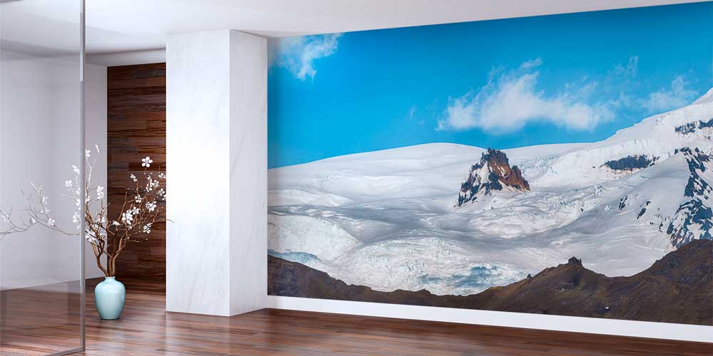 wallpaper-wall-decor-13068-01 Buzul ve Karla Kaplı Dağlar Duvar Kağıdı 13068