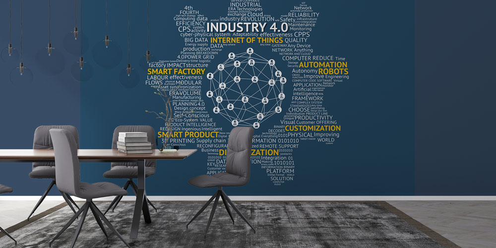 Industry 4.0 ve Dijitalleşme Temalı Duvar Kağıdı 5465