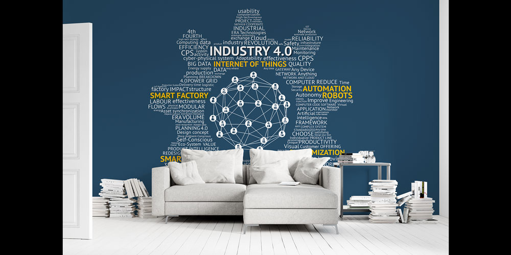 Industry 4.0 ve Dijitalleşme Temalı Duvar Kağıdı 5465
