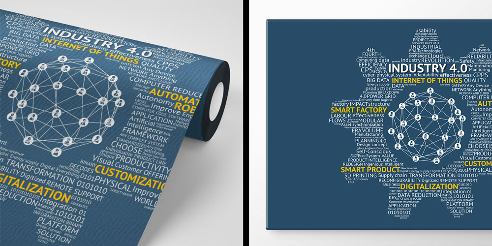 Industry 4.0 ve Dijitalleşme Temalı Duvar Kağıdı 5465