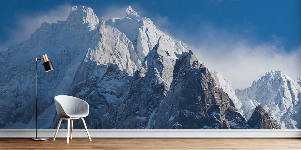 Karlı Dağ Zirveleri Duvar Kağıdı 12930