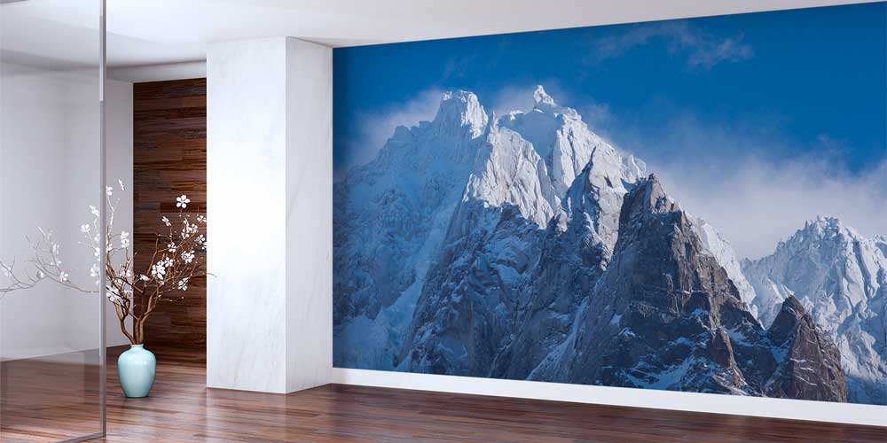 Karlı Dağ Zirveleri Duvar Kağıdı 12930