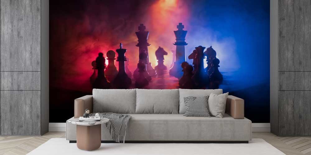 Savaş Stratejisi Satranç Temalı Duvar Kağıdı 10998