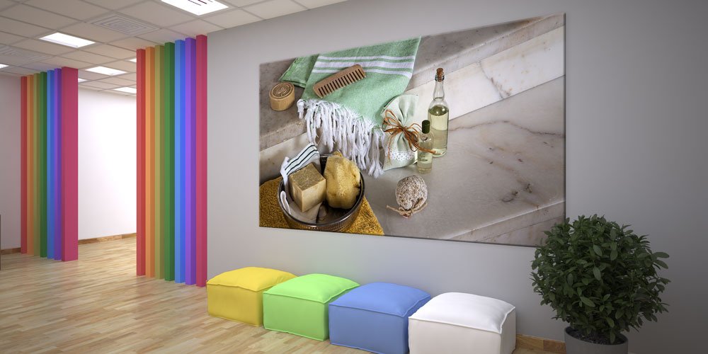 wellness-wall-art-decor-7946-02 Hamam Spa Geleneksel Doğal Bakım Duvar Dekoru 7946