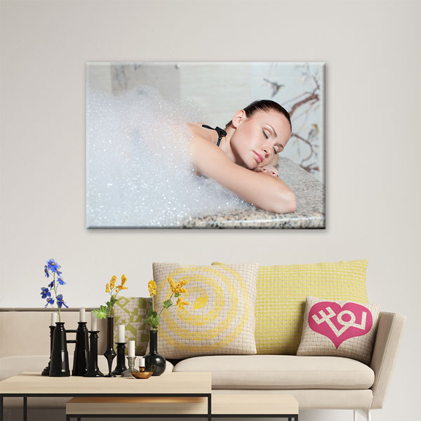 Hamam Köpük Masajı Kanvas Tablo – 5920