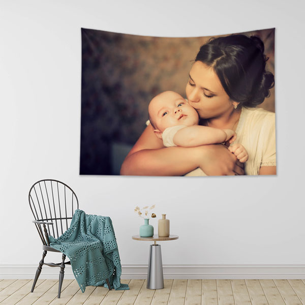 Anne Sevgisi Öpücüğü Duvar Örtüsü 8393