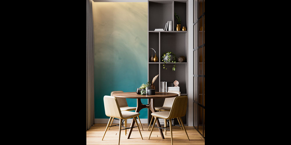 work-place-wall-design-7423-05 Soyut Duman Efektli Duvar Kağıdı 7423