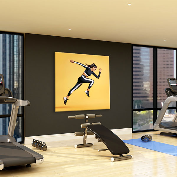 Dynamic Fitness Woman Kanvas Tablo – 5808