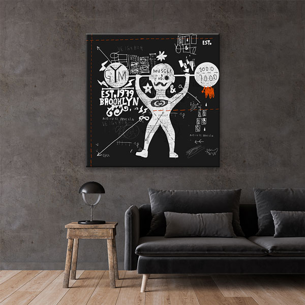 Urban Gym Art Kanvas Tablo – 5816