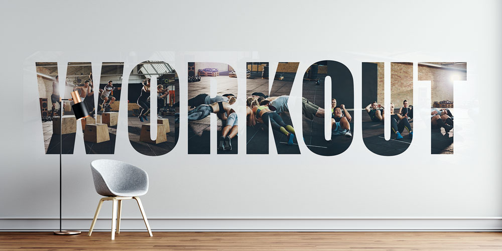 workout-wall-decor-5850-00 Workout Duvar Kağıdı 5850