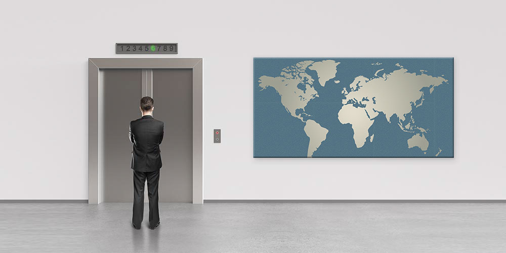 Bu büyük ebatlı duvar dekoru dünya haritası tasarımıyla 7842