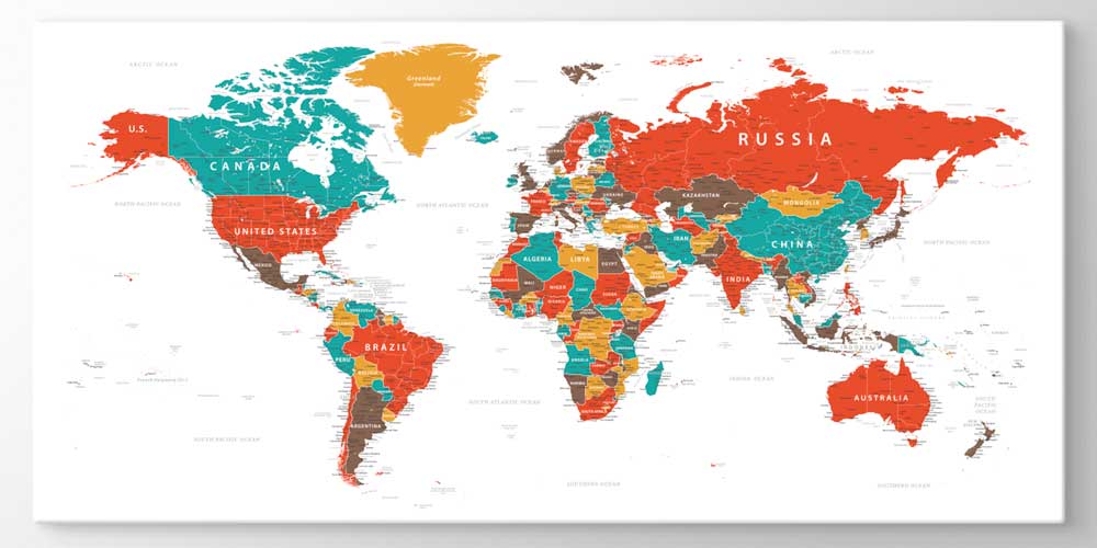 Bu büyük ebatlı duvar dekoru canlı ve dikkat 7851