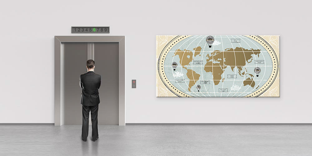 Bu büyük ebatlı duvar dekoru vintage dünya haritası 7854