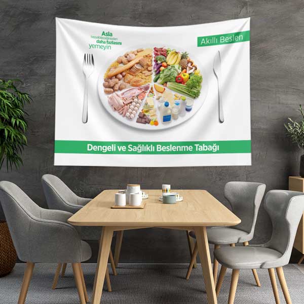 Krater Gölü Dağ Manzarası Duvar Kaplaması 12853