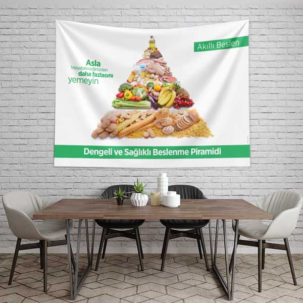 Renkli Tarım Arazileri Panoramik Duvar Kaplaması 12854